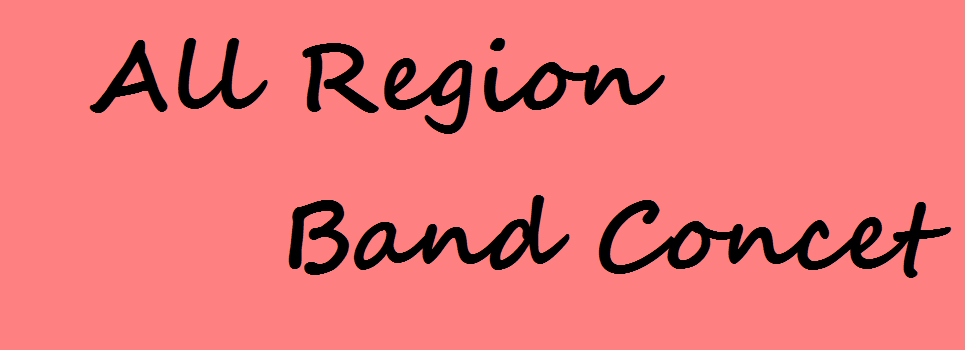 all region band concert